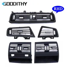 RHD Right Hand Driver Chromed Air Conditioner Ac Vent Outlet Grille Replacement For BMW 5 Series F10 F11 F18 520 523 525 528 530