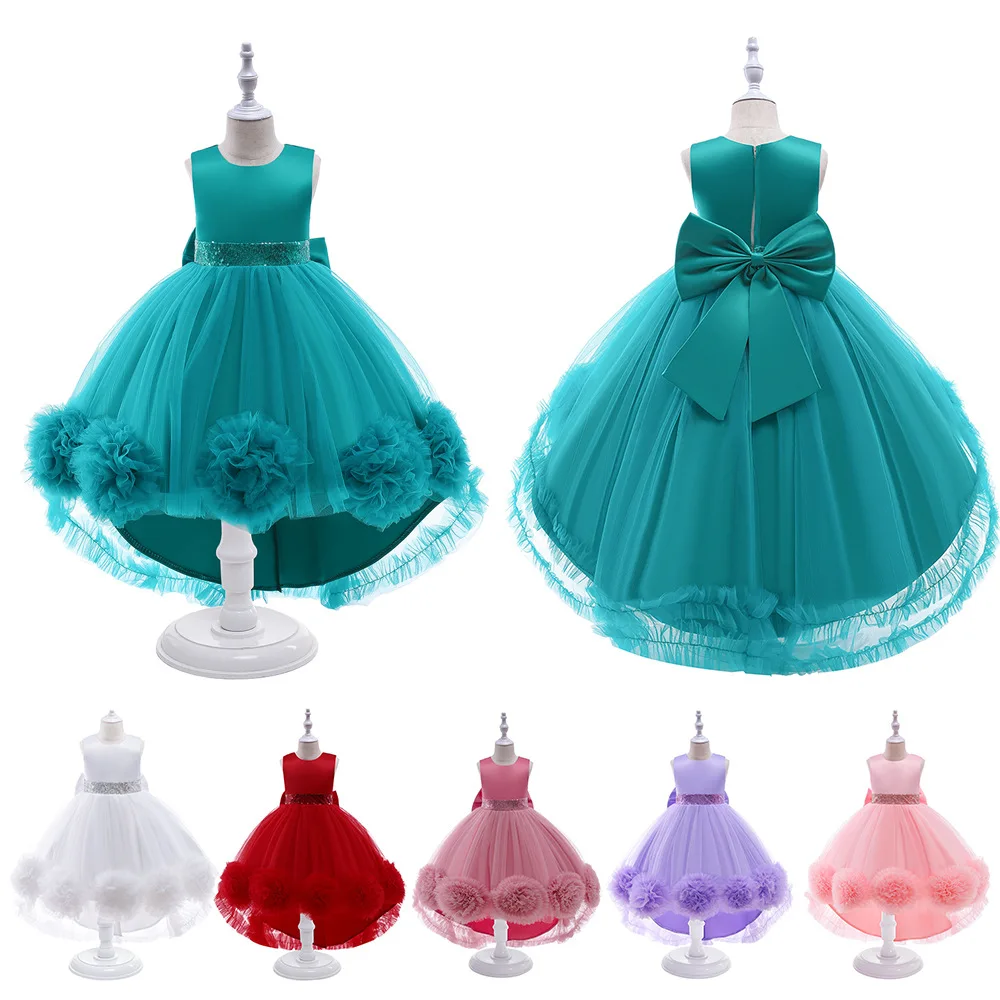 Girl Princess Dress Flower Catwalk Dress Mesh Dress For Birthday Party Tail Piano Performance Dress Sleeveless Gauze Bow Skirt
Girl Princess Dress Flower Catwalk Dress Mesh Dress For Birthday Party Tail Piano Performance Dress Sleeveless Gauze Bow Skirt