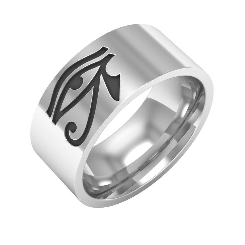 Ancient Egypt Eye of Horus Men's and Women's Rings Exquisite Fashion Minimalist Couple Jewelry Engagement Ring Size 6-13 Anillos
Ancient Egypt Eye of Horus Men's and Women's Rings Exquisite Fashion Minimalist Couple Jewelry Engagement Ring Size 6-13 Anillos