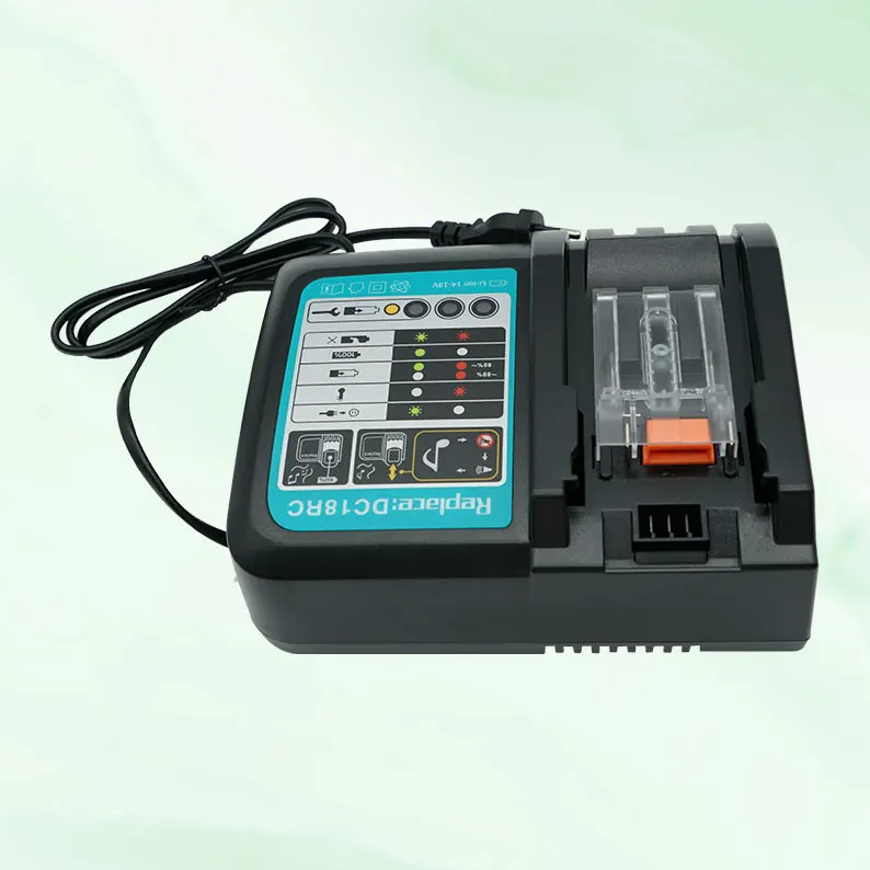 Makita-адаптер зарядное устройство для аккумуляторов li-ion 18 в, 14,4 В, BL1830, Bl1430, DC18RC, DC18RA, электрический инструмент, зарядное устройство 3A, заряд ue
Makita-адаптер зарядное устройство для аккумуляторов li-ion 18 в, 14,4 В, BL1830, Bl1430, DC18RC, DC18RA, электрический инструмент, зарядное устройство 3A, заряд ue