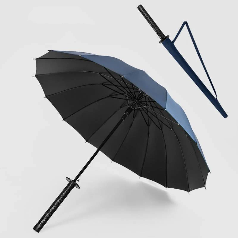 Katana Wind Resistant Long Handle Umbrella Male Sword Manual Umbrella Reinforced Luxury Cane Outdoor Parasol Plage Umbrellas
Katana Wind Resistant Long Handle Umbrella Male Sword Manual Umbrella Reinforced Luxury Cane Outdoor Parasol Plage Umbrellas