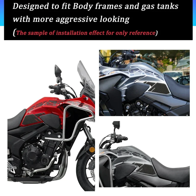 Для Honda cb400x CB 400x2020-2023 мотоцикл противоскользящая накладка на топливный бак
