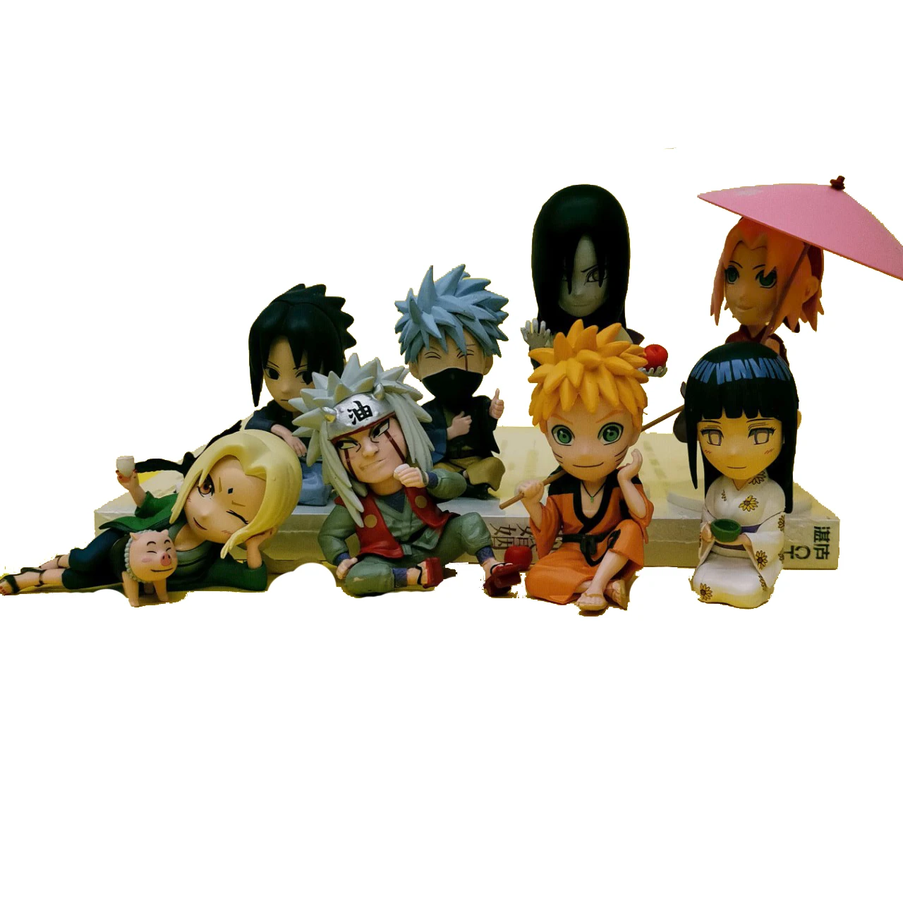8pcs/Lot 4-10cm Naruto Shippuden Kimono Sasuke Sakura Orochimaru Jiraiya Hinata Tsunade Kakashi Q Ver PVC Action Figure Toy Doll
8pcs/Lot 4-10cm Naruto Shippuden Kimono Sasuke Sakura Orochimaru Jiraiya Hinata Tsunade Kakashi Q Ver PVC Action Figure Toy Doll