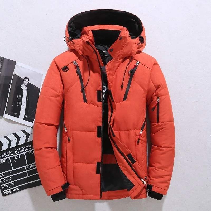 Brand Down Jacket Male Winter Parkas Men White Duck Down Jacket ded Outdoor Multi Pockets Thick Padded Snow Coat Male
Brand Down Jacket Male Winter Parkas Men White Duck Down Jacket ded Outdoor Multi Pockets Thick Padded Snow Coat Male