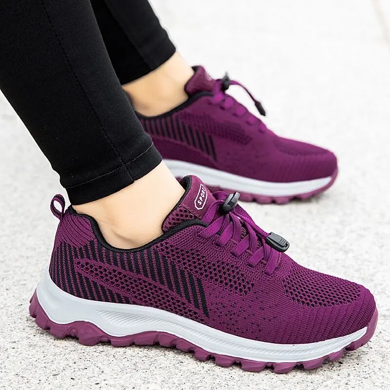 2022 Women's Sneakers Spring New Travel Shoes Comfortable Walk mesh Soft-soled Running Shoes Elderly Couple Sports Shoes
2022 Women's Sneakers Spring New Travel Shoes Comfortable Walk mesh Soft-soled Running Shoes Elderly Couple Sports Shoes