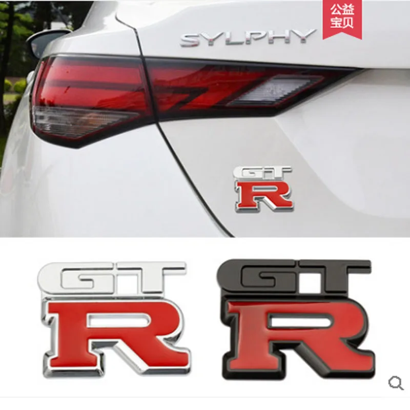 3D Metal GTR Badge Car Styling Rear Trunk Body Decor Sticker For Nissan TEANA Pulsar Altima Rogue Sylphy NISMO X-TRAIL Qashqai
3D Metal GTR Badge Car Styling Rear Trunk Body Decor Sticker For Nissan TEANA Pulsar Altima Rogue Sylphy NISMO X-TRAIL Qashqai