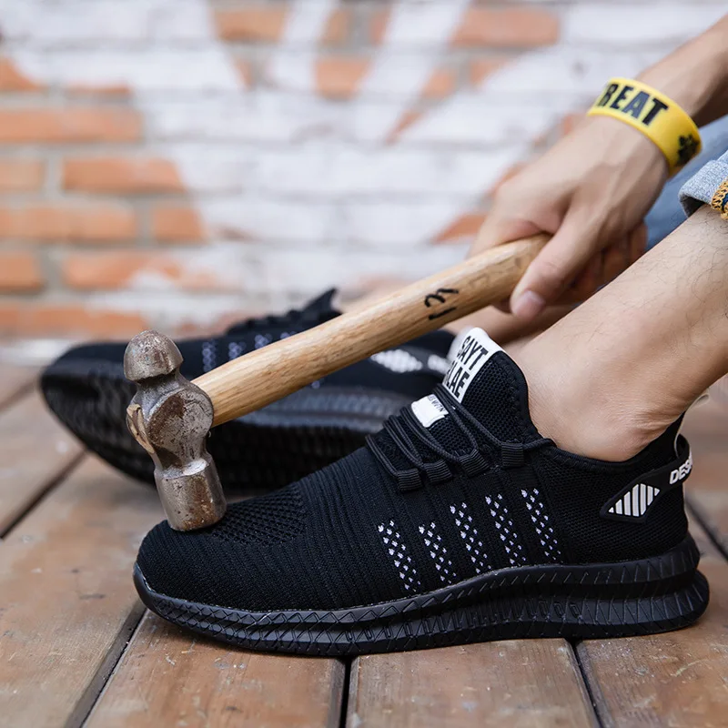 Work Safety Shoes Summer Breathable Men Air Cushion Work Protective Shoe Sneakers Anti-Puncture Male Steel Toe work safety shoes
Work Safety Shoes Summer Breathable Men Air Cushion Work Protective Shoe Sneakers Anti-Puncture Male Steel Toe work safety shoes