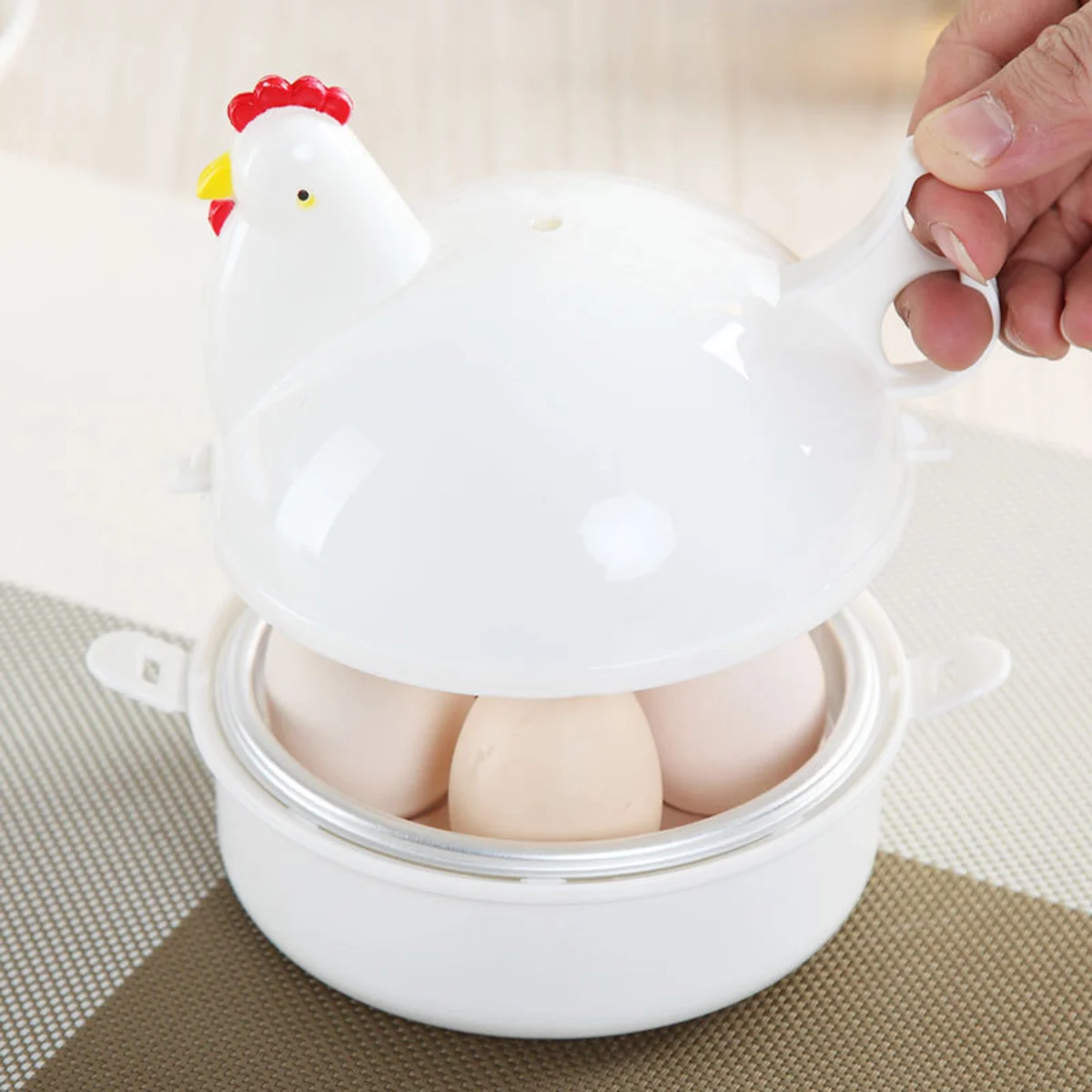 Egg Cooker Boiler Microwave Poacher Steamer Chicken Maker Shape Electric Poaching Rapid Eggs Stovetop Hard Cooking Bowl Pot
Egg Cooker Boiler Microwave Poacher Steamer Chicken Maker Shape Electric Poaching Rapid Eggs Stovetop Hard Cooking Bowl Pot