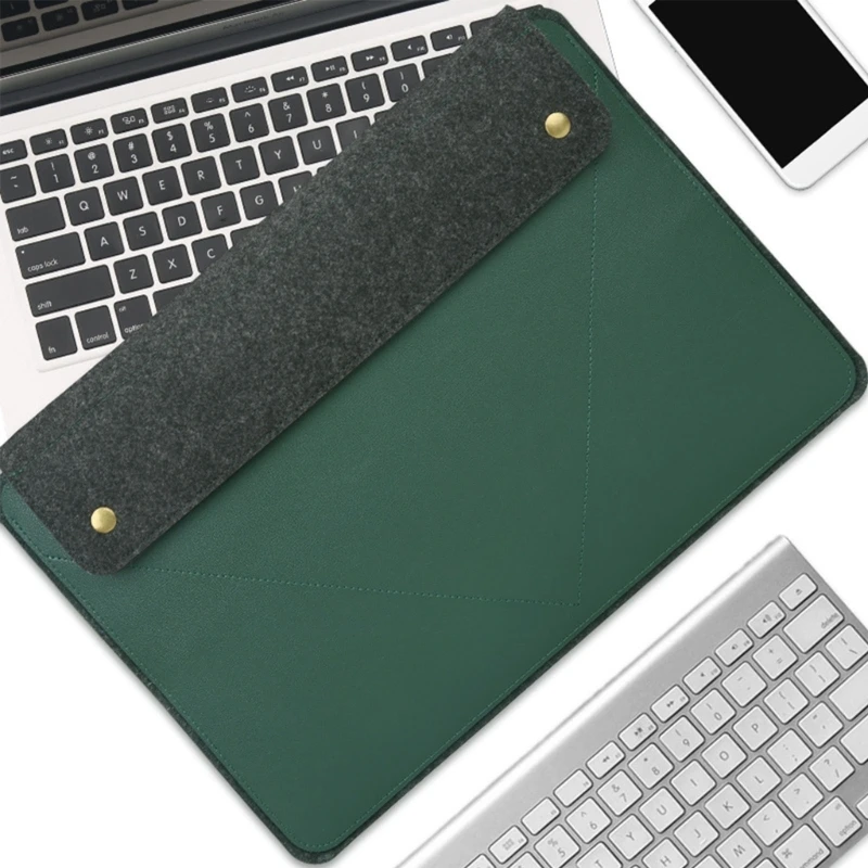 PU Felt Sleeve Thin Tablet Protective Cover Storage Bag for MBP 13.3 14 15 Inch Wear-resist Tablet Storage Bag
PU Felt Sleeve Thin Tablet Protective Cover Storage Bag for MBP 13.3 14 15 Inch Wear-resist Tablet Storage Bag