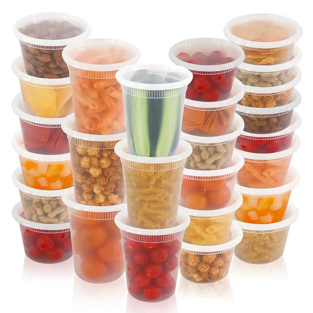 20 Pcs Food Storage Box With Airtight Lid Clear Food Grade BPA-Free Freezer Microwave Safe Meal Prep Deli Takeaway Food Packing
20 Pcs Food Storage Box With Airtight Lid Clear Food Grade BPA-Free Freezer Microwave Safe Meal Prep Deli Takeaway Food Packing