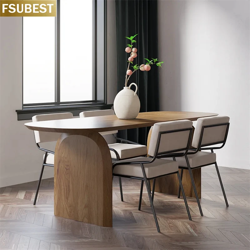 FSUBEST Free Shipping Solid Wood Top Dining Table With 6 Chairs Set Nordic Solid Wood Frame Base Tables Chair Kitchen Furniture
FSUBEST Free Shipping Solid Wood Top Dining Table With 6 Chairs Set Nordic Solid Wood Frame Base Tables Chair Kitchen Furniture