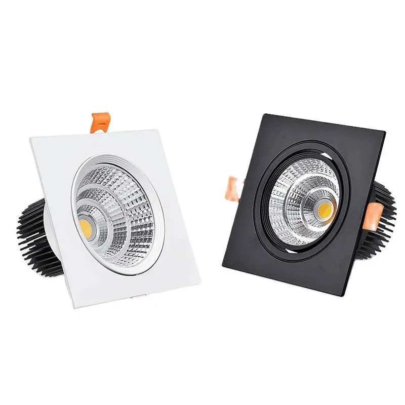 Square Dimmable ceiling recessed White LED downlights Ceiling Lamp 7w 9w 12w 15w18w AC110-220V LED Spot Lights Indoor Lighting
Square Dimmable ceiling recessed White LED downlights Ceiling Lamp 7w 9w 12w 15w18w AC110-220V LED Spot Lights Indoor Lighting