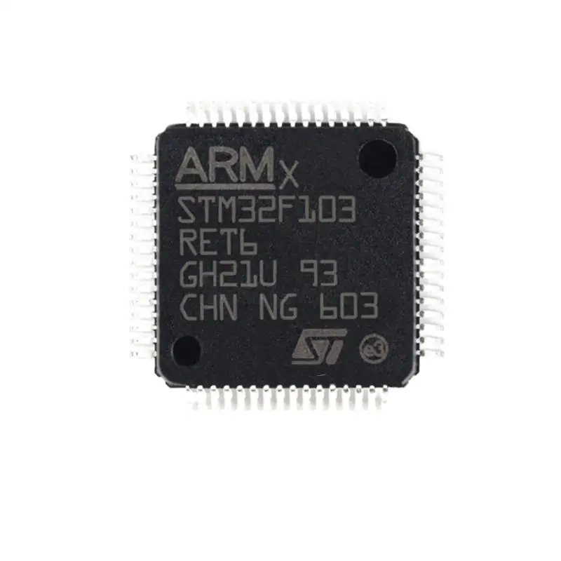 Imported from STM32F103RET6 LQFP64 ARM architecture (M3 32-bit microcontrollers MCU
Imported from STM32F103RET6 LQFP64 ARM architecture (M3 32-bit microcontrollers MCU