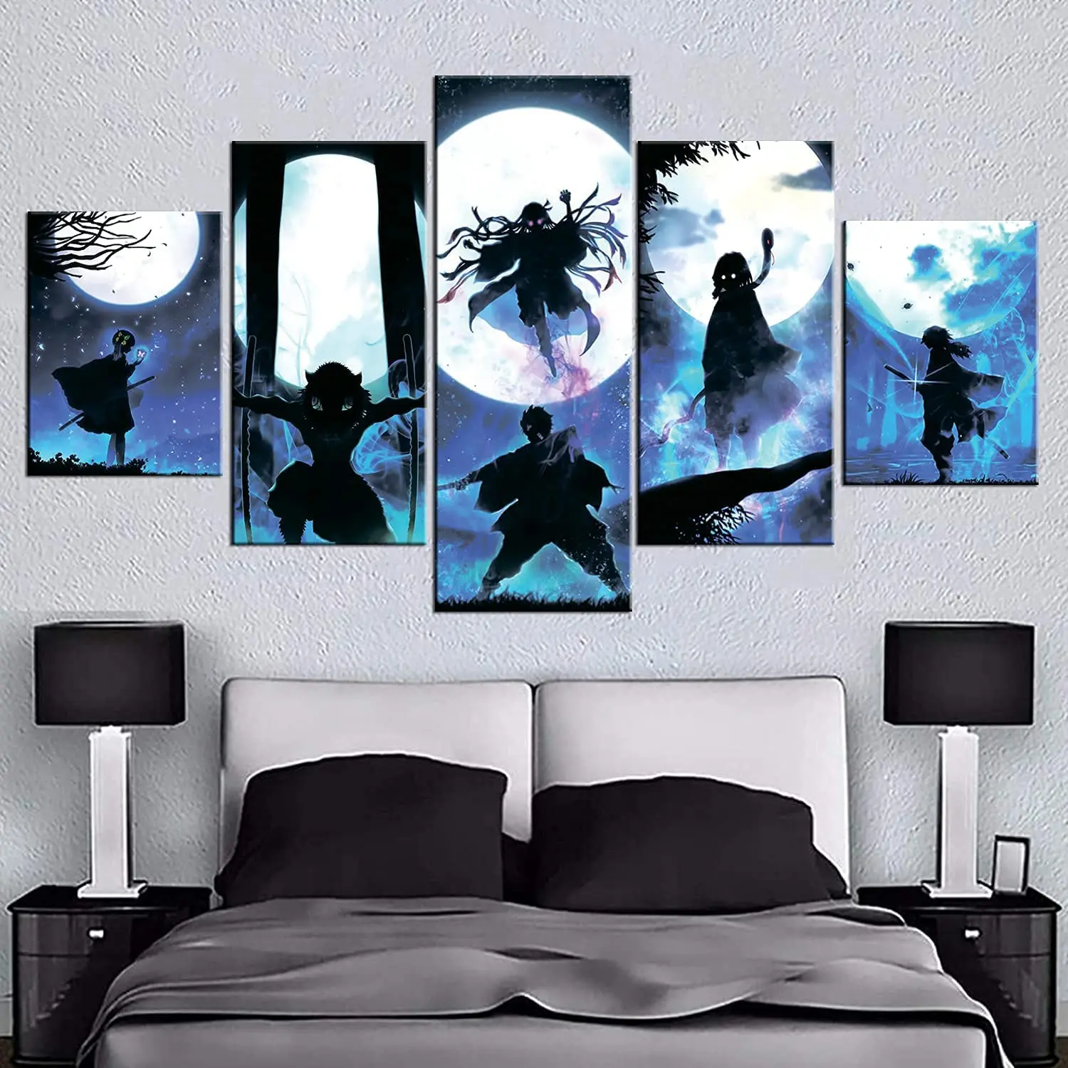 5 Piece Hd Canvas Wall Art Japan Anime Poster Demon Slayer Picture Living Room Decoration Bedroom Modern Image Home Painting
5 Piece Hd Canvas Wall Art Japan Anime Poster Demon Slayer Picture Living Room Decoration Bedroom Modern Image Home Painting