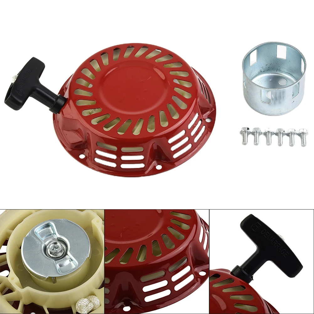 Pull Starter Start Repair Part Fits Honda Honda GX120 GX160 GX168 GX200 4HP 5.5HP 6.5HP Generator Engine Lawn Mower Parts
Pull Starter Start Repair Part Fits Honda Honda GX120 GX160 GX168 GX200 4HP 5.5HP 6.5HP Generator Engine Lawn Mower Parts