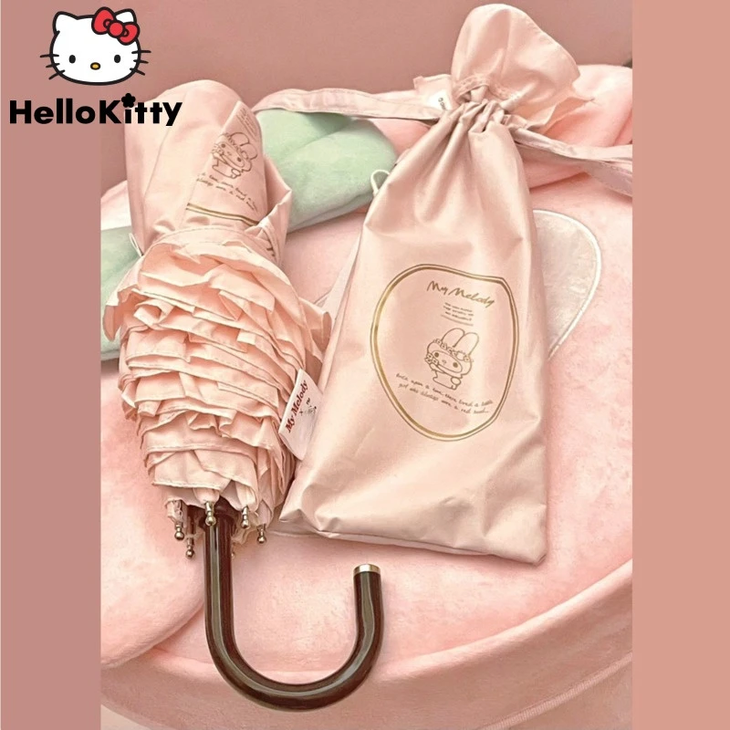 Sanrio Melody Umbrella Cartoon Rain Or Shine Dual-Use Portable Folding Sunshade Umbrella Toys UV Protection For Girls Pre-sale
Sanrio Melody Umbrella Cartoon Rain Or Shine Dual-Use Portable Folding Sunshade Umbrella Toys UV Protection For Girls Pre-sale