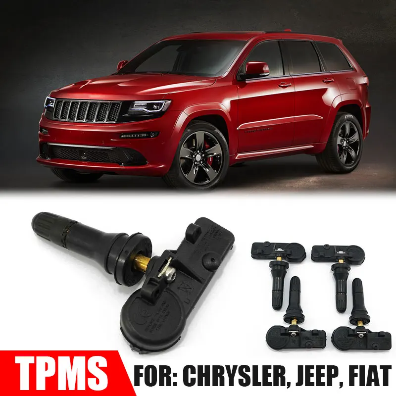 4PCS 56029398AA 56029398AB 68241067AB TPMS Tire Pressure Monitoring Sensor 433HMz for Chrysler Dodge Jeep Ram Fiat Volkswagen
4PCS 56029398AA 56029398AB 68241067AB TPMS Tire Pressure Monitoring Sensor 433HMz for Chrysler Dodge Jeep Ram Fiat Volkswagen