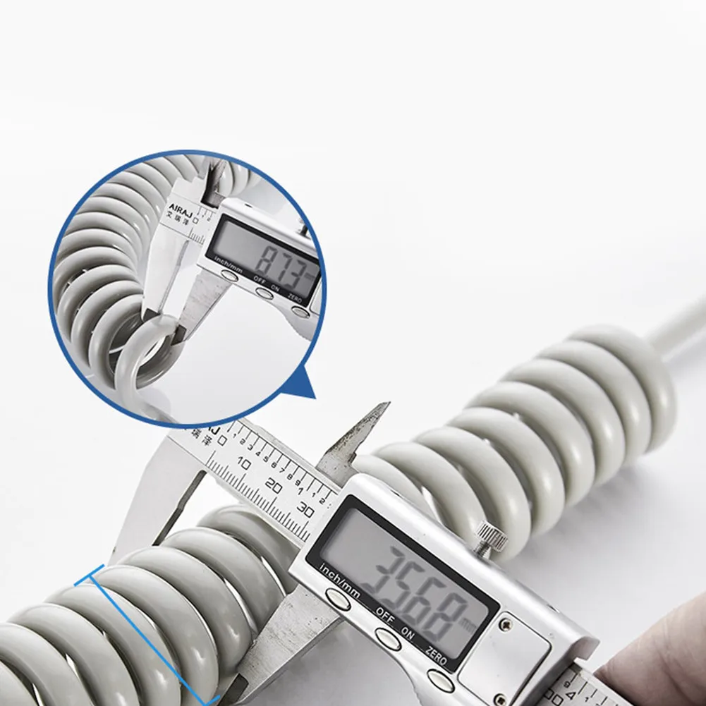 1.5M/2M Telescopic Tube Telephone Line Spring Water Pipe Toilet Bidet Spray Gun Shower Shower Nozzle Hose Water Pipe
1.5M/2M Telescopic Tube Telephone Line Spring Water Pipe Toilet Bidet Spray Gun Shower Shower Nozzle Hose Water Pipe