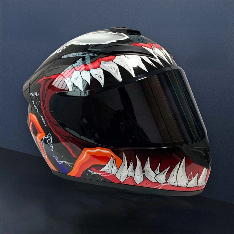 

New Motorcycle Helmet Capacete De Moto Enduro Moto Equipment Motorcycle Helmet Coating Motocross Retro Helm