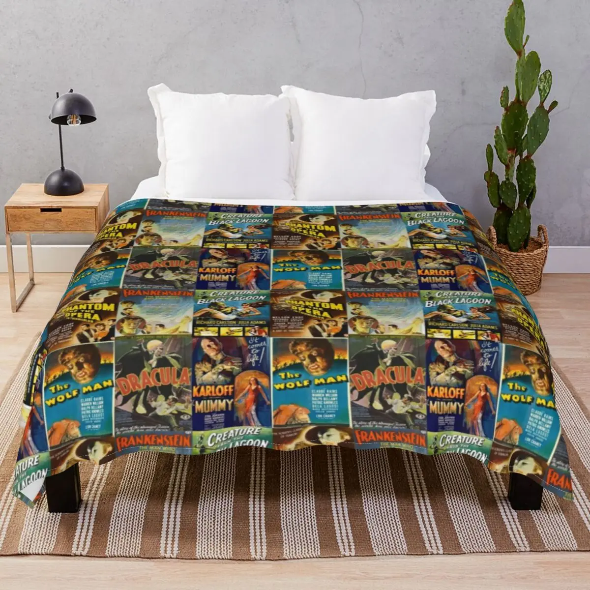 Universal Monsters Blanket Flannel Plush Decoration Portable Throw Blankets for Bedding Home Couch Travel Cinema
Universal Monsters Blanket Flannel Plush Decoration Portable Throw Blankets for Bedding Home Couch Travel Cinema