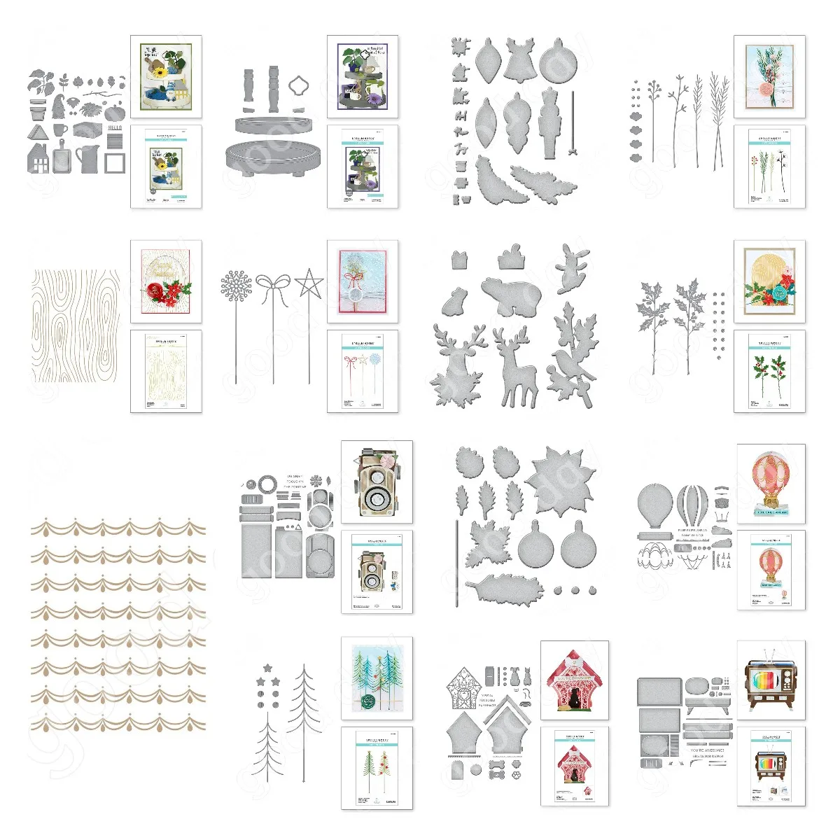 2022 New Leaves and Animals Metal Cutting Dies Hot Foil Scrapbook Diary Decoration Embossing Template Diy Greeting Card Handmade
2022 New Leaves and Animals Metal Cutting Dies Hot Foil Scrapbook Diary Decoration Embossing Template Diy Greeting Card Handmade