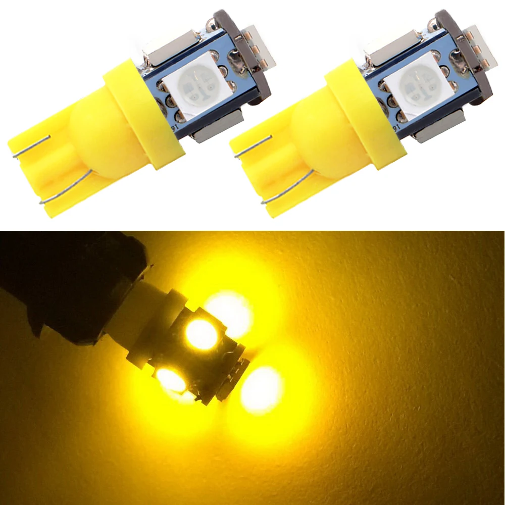 2Pcs Car LED T10J W5W 5050 5SMD White Red Blue Wedge Light 168 194 192 DC 12V License Plate Bulbs Marker Light Reading Dome Lamp
2Pcs Car LED T10J W5W 5050 5SMD White Red Blue Wedge Light 168 194 192 DC 12V License Plate Bulbs Marker Light Reading Dome Lamp