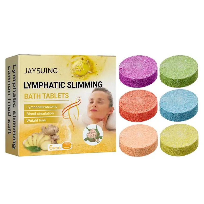 Sdotter Shower Steamers 6Pcs Lymphatic Aromatherapy Shower Steamers Colorful Bath Slimming Bombs Foot Bath Tablets With Essentia
Sdotter Shower Steamers 6Pcs Lymphatic Aromatherapy Shower Steamers Colorful Bath Slimming Bombs Foot Bath Tablets With Essentia