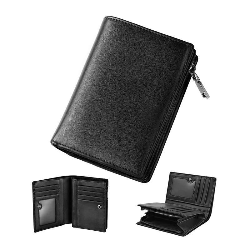 Wallets Mens with Zipper Coin Pocket RFID Blocking Bifold Vertical Wallet for Men
Wallets Mens with Zipper Coin Pocket RFID Blocking Bifold Vertical Wallet for Men