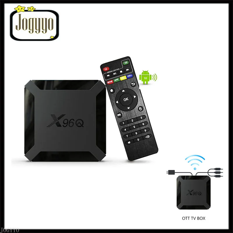X96Q TV Box Android 10.0 2GB 16GB Allwinner H313 Quad Core 4K 2.4G Wifi Android 10 Set Top Box Support 4K 3D Mini Media Player
X96Q TV Box Android 10.0 2GB 16GB Allwinner H313 Quad Core 4K 2.4G Wifi Android 10 Set Top Box Support 4K 3D Mini Media Player