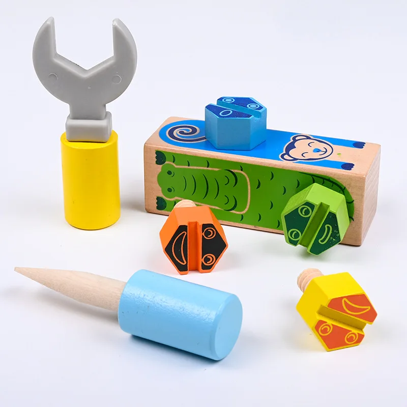 Wooden Montessori Material Sensory Toy Disassembly Screw Set Pretend Play Game Montessori Educational Toy for Children Kids Boys
Wooden Montessori Material Sensory Toy Disassembly Screw Set Pretend Play Game Montessori Educational Toy for Children Kids Boys