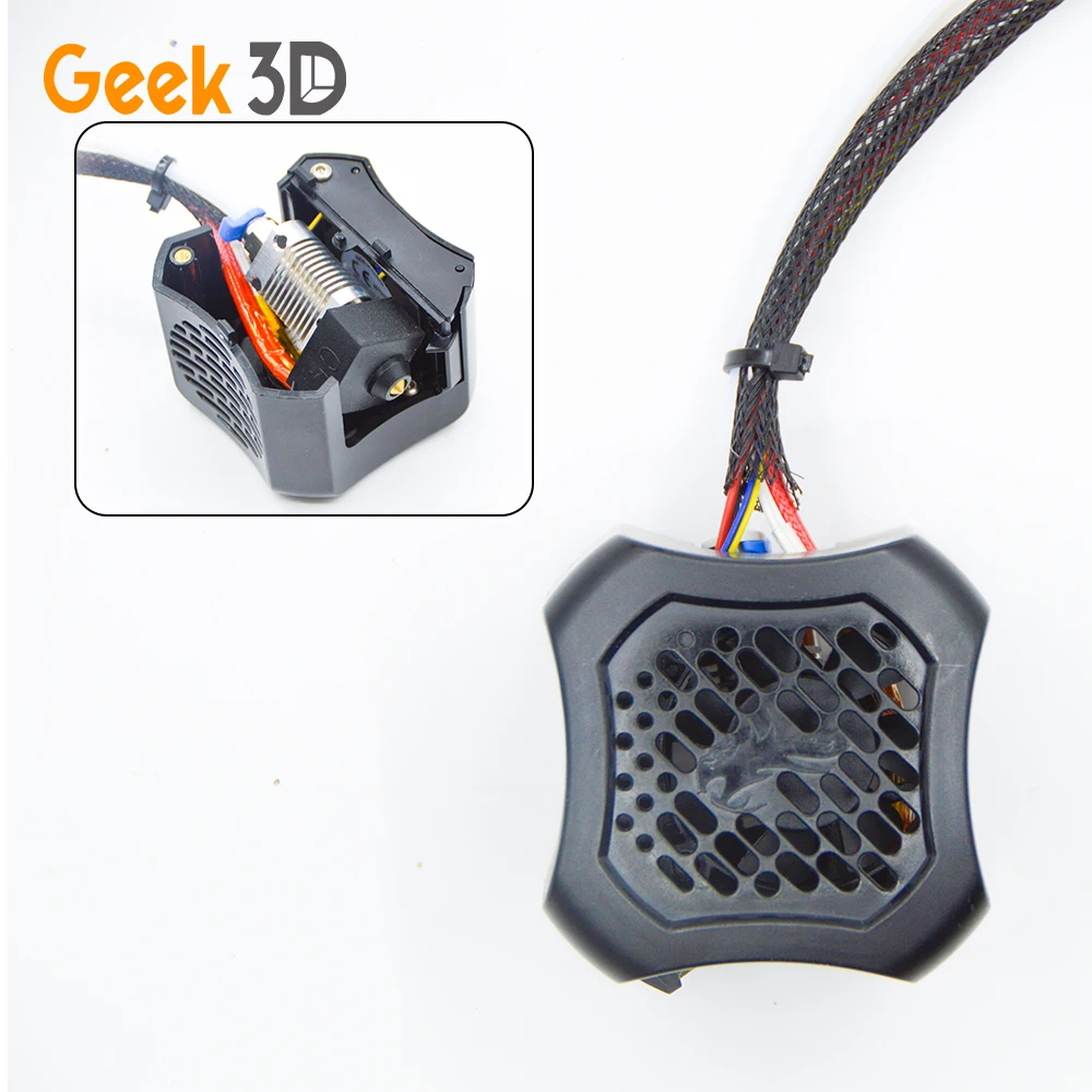 Детали для 3D-принтера Ender3 /V2 CR10 Ender5, экструдер для Hotend, полный комплект с 4010 вентилятором охлаждения, сопло 0,4 мм, алюминиевый нагревательный ...
Детали для 3D-принтера Ender3 /V2 CR10 Ender5, экструдер для Hotend, полный комплект с 4010 вентилятором охлаждения, сопло 0,4 мм, алюминиевый нагревательный ...