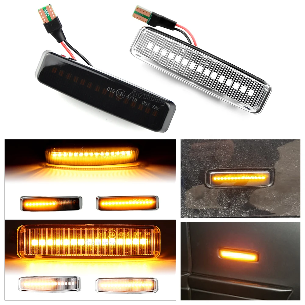 Flasher Dynamic Blinker Indicator LED Turn Signal Light Side Marker Sequential Lamp For BMW 5 Series E39 1995-2003 M5
Flasher Dynamic Blinker Indicator LED Turn Signal Light Side Marker Sequential Lamp For BMW 5 Series E39 1995-2003 M5