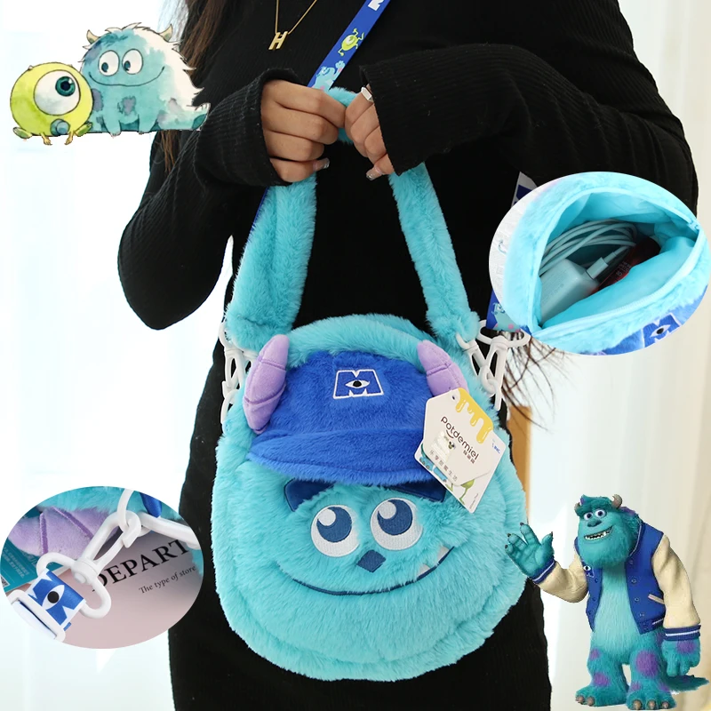 Kawaii Disney Monsters University James P плюшевый Салливан сумки через плечо Новые Мультяшные мягкие набивные сумки для студентов большая емкость
Kawaii Disney Monsters University James P плюшевый Салливан сумки через плечо Новые Мультяшные мягкие набивные сумки для студентов большая емкость