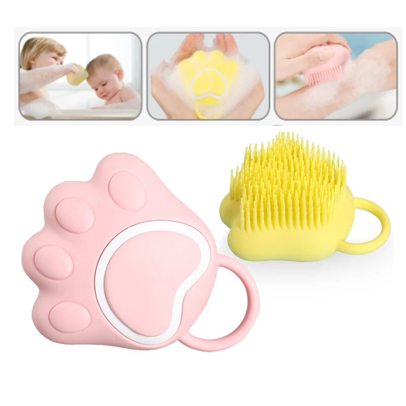 Cartoon Cat Paw Baby Shower Brush Fast Foaming Silicone Scrubbing Artifact Full Body Massage Spa Brush Bathroom Accessory
Cartoon Cat Paw Baby Shower Brush Fast Foaming Silicone Scrubbing Artifact Full Body Massage Spa Brush Bathroom Accessory