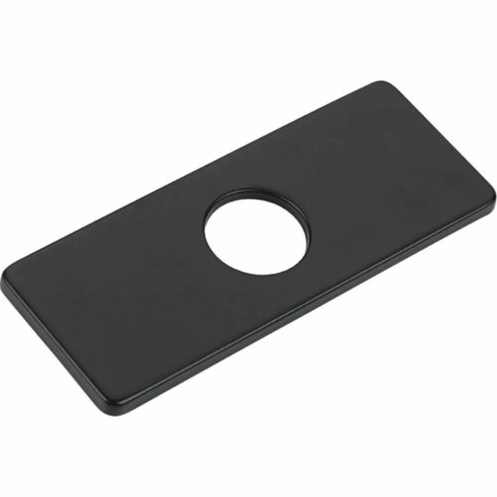 Brand New Faucet Cover Plate Faucet Deck Plate 162*63*mm Black/Gold/Silver For Most Single Hole Faucet Resist Scratches
Brand New Faucet Cover Plate Faucet Deck Plate 162*63*mm Black/Gold/Silver For Most Single Hole Faucet Resist Scratches