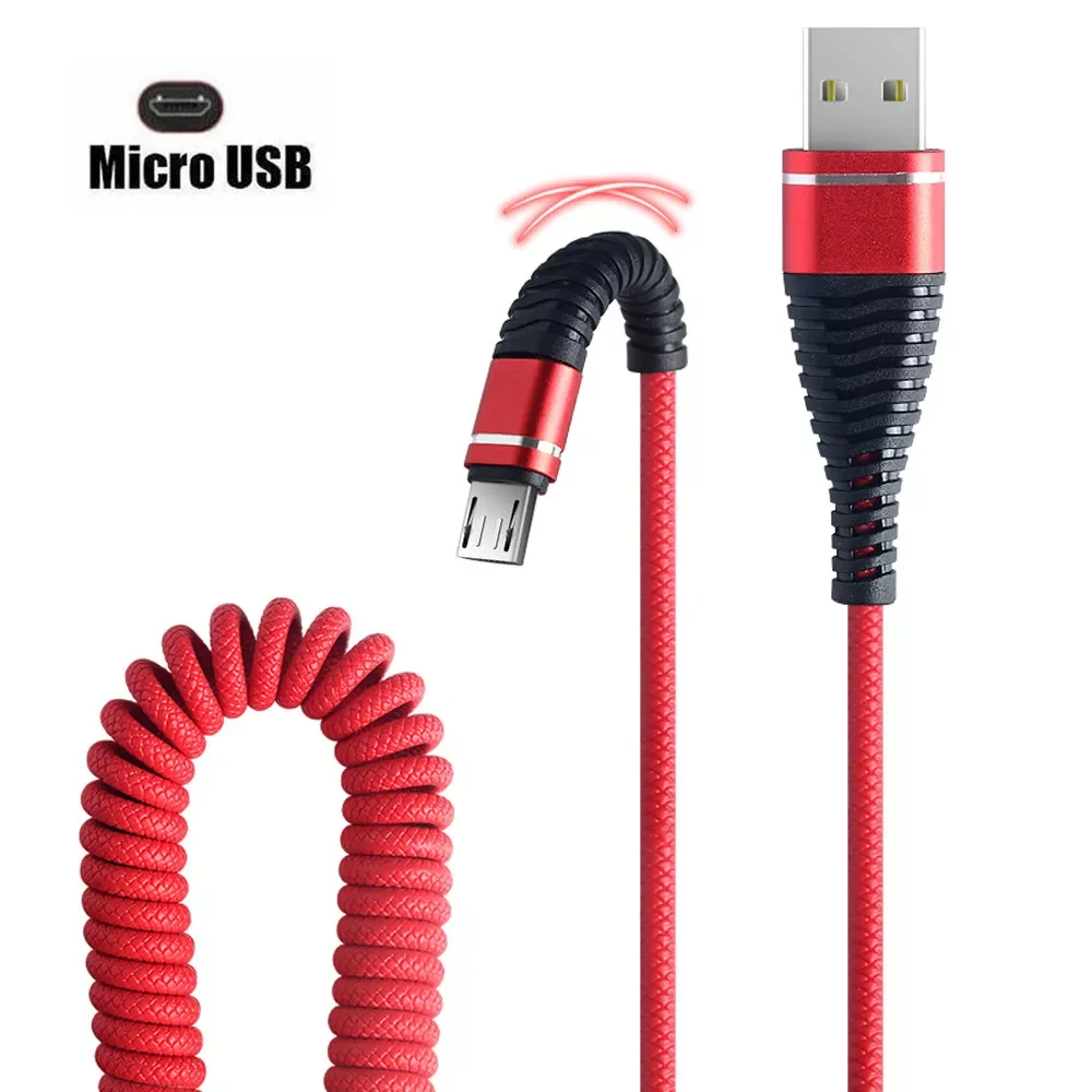 New Micro USB Fish Tail Spring Durable Cable Data Fast Charging For Android Phone High-Tensile Micro USB Date Cable Connector
New Micro USB Fish Tail Spring Durable Cable Data Fast Charging For Android Phone High-Tensile Micro USB Date Cable Connector