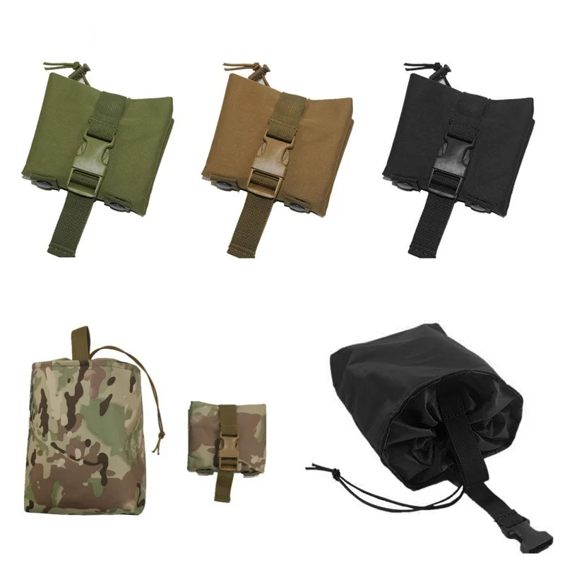 Folding Tactical Molle Magazine Dump Drop Pouch Foldable Utility Recovery Mag Holster Hunting Military Airsoft Gun Ammo EDC Bag
Folding Tactical Molle Magazine Dump Drop Pouch Foldable Utility Recovery Mag Holster Hunting Military Airsoft Gun Ammo EDC Bag