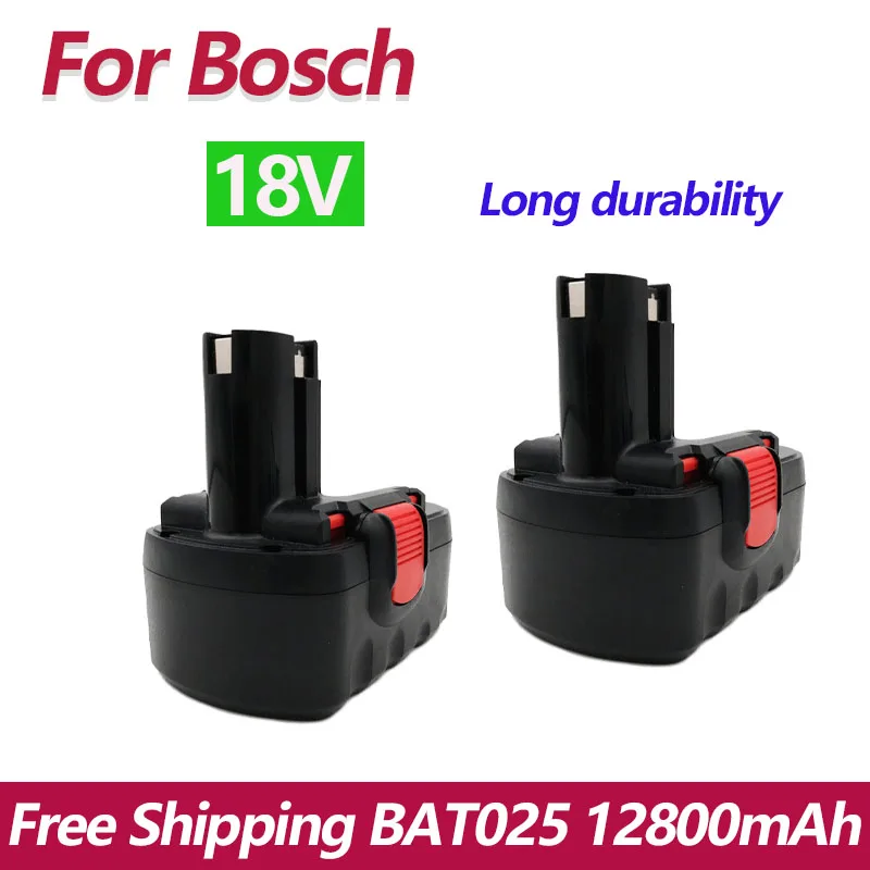 18V 12.8Ah NI-MH Replace Batteries for Bosch BAT025 BAT026 BAT160 BAT180 BAT181 BAT189 GSR18-2 PSB18 PSR18VE-2 Power Tool
18V 12.8Ah NI-MH Replace Batteries for Bosch BAT025 BAT026 BAT160 BAT180 BAT181 BAT189 GSR18-2 PSB18 PSR18VE-2 Power Tool