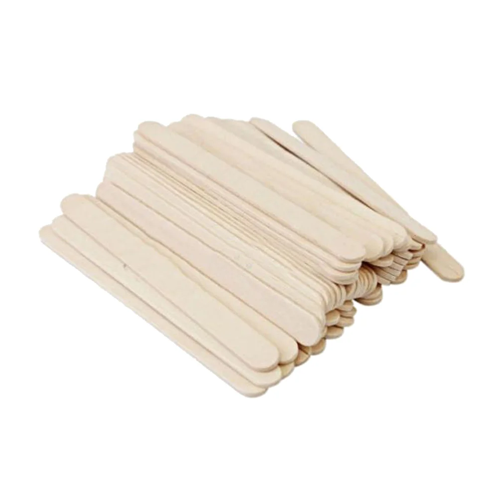 100 Pcs Wooden Sticks Creative Plain DIY Natural Wood Sticks for Craft Ice Cream Popsicle
100 Pcs Wooden Sticks Creative Plain DIY Natural Wood Sticks for Craft Ice Cream Popsicle