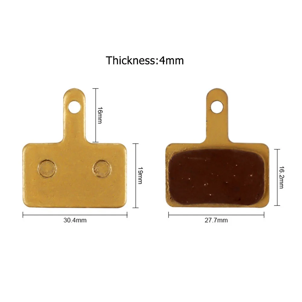 Bicycle Metal Sintered Disc Brake Pads For Shimano Deore B01S B01 Apply To M355/M375/M395/M415/M416/M445 Copper Base Bike Part
Bicycle Metal Sintered Disc Brake Pads For Shimano Deore B01S B01 Apply To M355/M375/M395/M415/M416/M445 Copper Base Bike Part