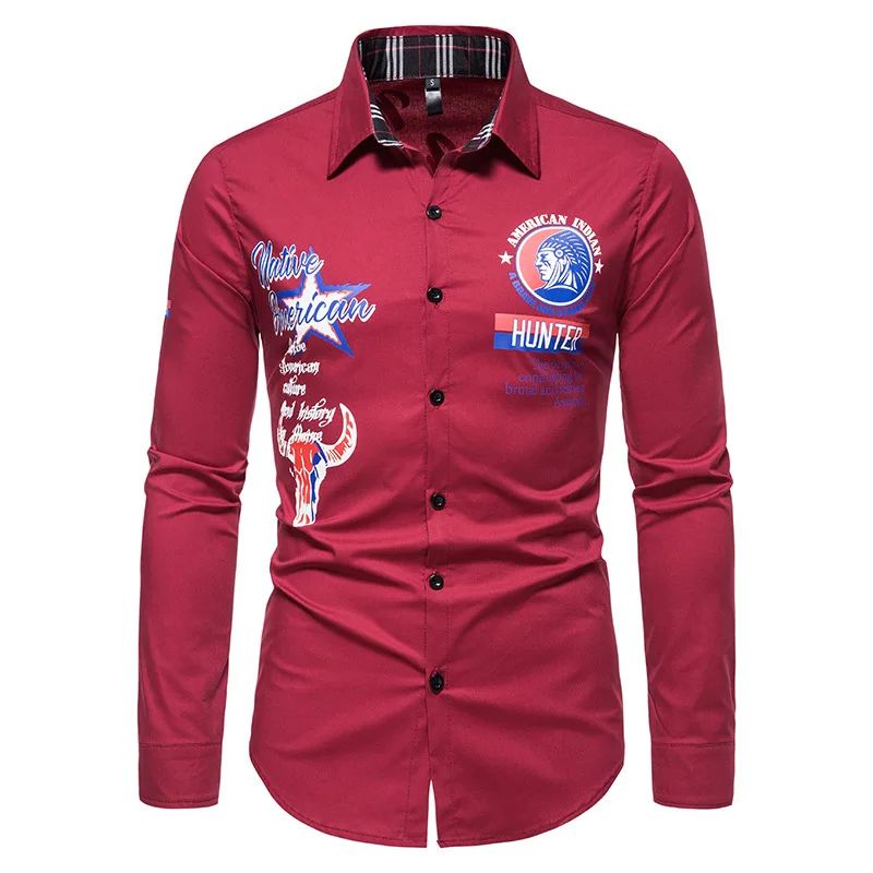AL668529053816 Spring New Men's Cothing European Printed Long Sleeve Shirts Simple Youth Joker Shirt
AL668529053816 Spring New Men's Cothing European Printed Long Sleeve Shirts Simple Youth Joker Shirt