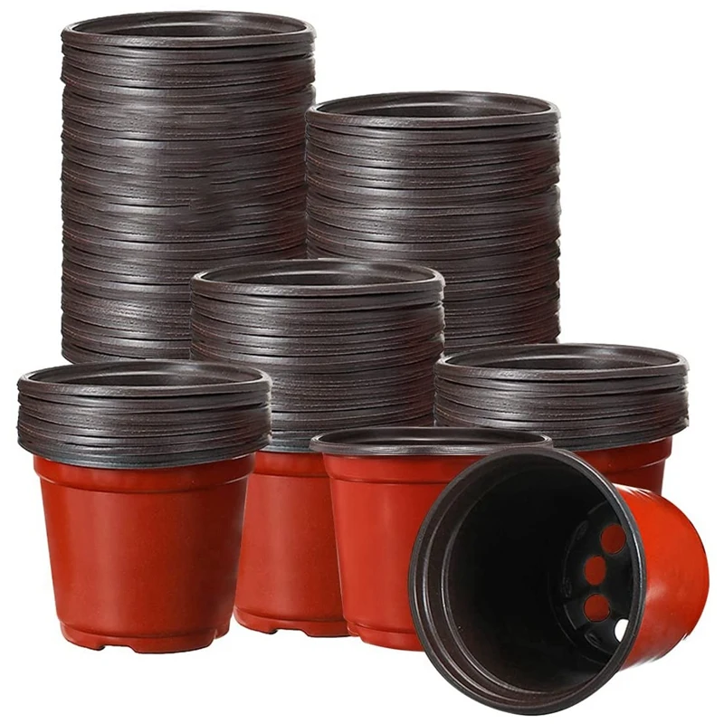 Seed Pots,130 Pcs Plastic Plant Pots Seedling Pots Succulent Nursery Pots 10 CM Seed Tray Perfect For Gardener Brick Red
Seed Pots,130 Pcs Plastic Plant Pots Seedling Pots Succulent Nursery Pots 10 CM Seed Tray Perfect For Gardener Brick Red