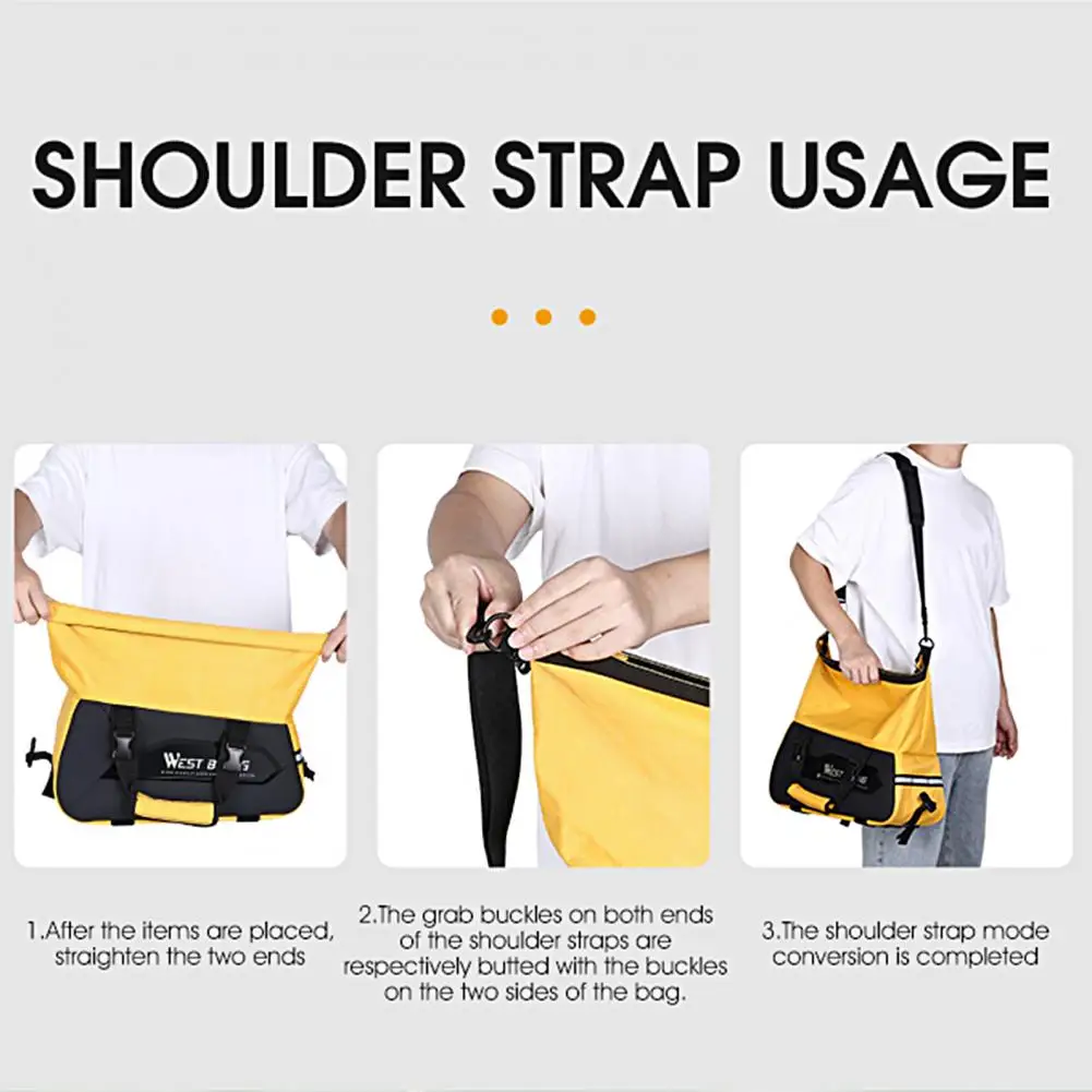 Bicycle Rear Seat Bag 13-25L Universal Reflective Design Multifunctional Bike Rear Rack Bag MTB Accessories Cycling Supplies
Bicycle Rear Seat Bag 13-25L Universal Reflective Design Multifunctional Bike Rear Rack Bag MTB Accessories Cycling Supplies