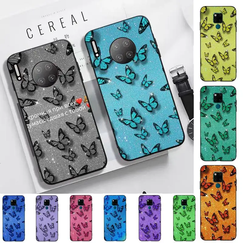 Cartoon Clear Glitter Butterfly Phone Case for Huawei Mate 20 10 9 40 30 lite pro X Nova 2 3i 7se
Cartoon Clear Glitter Butterfly Phone Case for Huawei Mate 20 10 9 40 30 lite pro X Nova 2 3i 7se