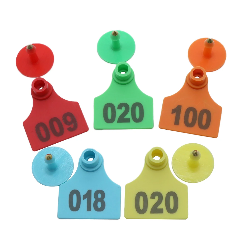 100 Pcs Copper Head Earrings Ear Tag Label Laser Printed Numbers Pig Sheep Ear Sign Registration Card Animal Identity Mark
100 Pcs Copper Head Earrings Ear Tag Label Laser Printed Numbers Pig Sheep Ear Sign Registration Card Animal Identity Mark