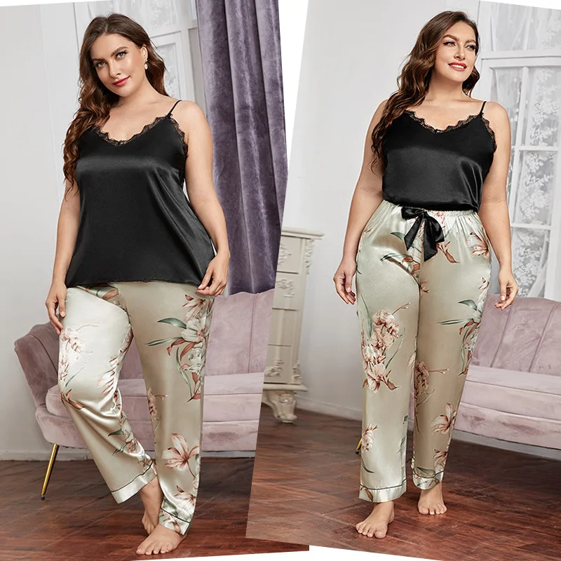 Green Print 2PCS Women Pajamas Sleep Set Sleepwear Nightgown Pijamas Suit Summer Sexy Dot Print Intimate Lingerie Home Wear
Green Print 2PCS Women Pajamas Sleep Set Sleepwear Nightgown Pijamas Suit Summer Sexy Dot Print Intimate Lingerie Home Wear