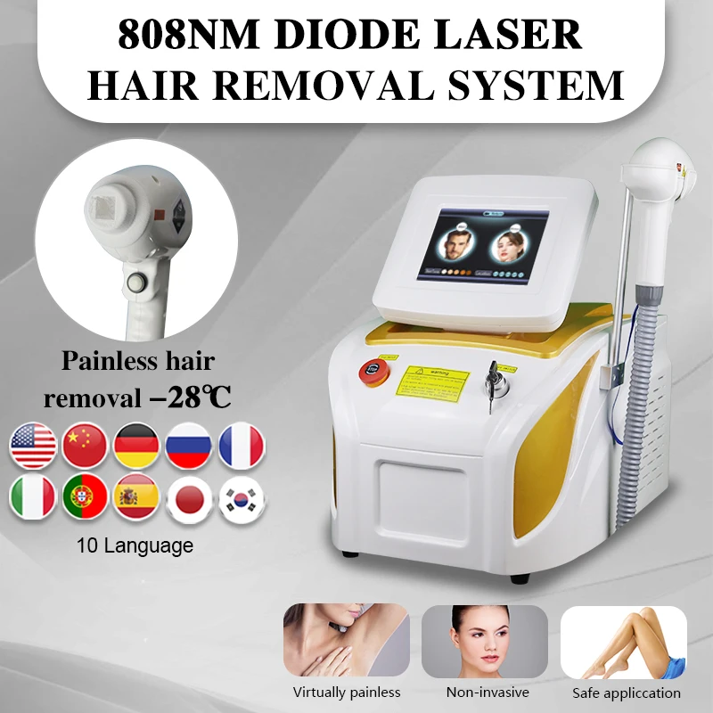 Free Shipping Newest Powerful Portable 808nm Diode Laser Machine For Hair Removal & Skin Rejuvenation 808nm Hair Removal Machine
Free Shipping Newest Powerful Portable 808nm Diode Laser Machine For Hair Removal & Skin Rejuvenation 808nm Hair Removal Machine