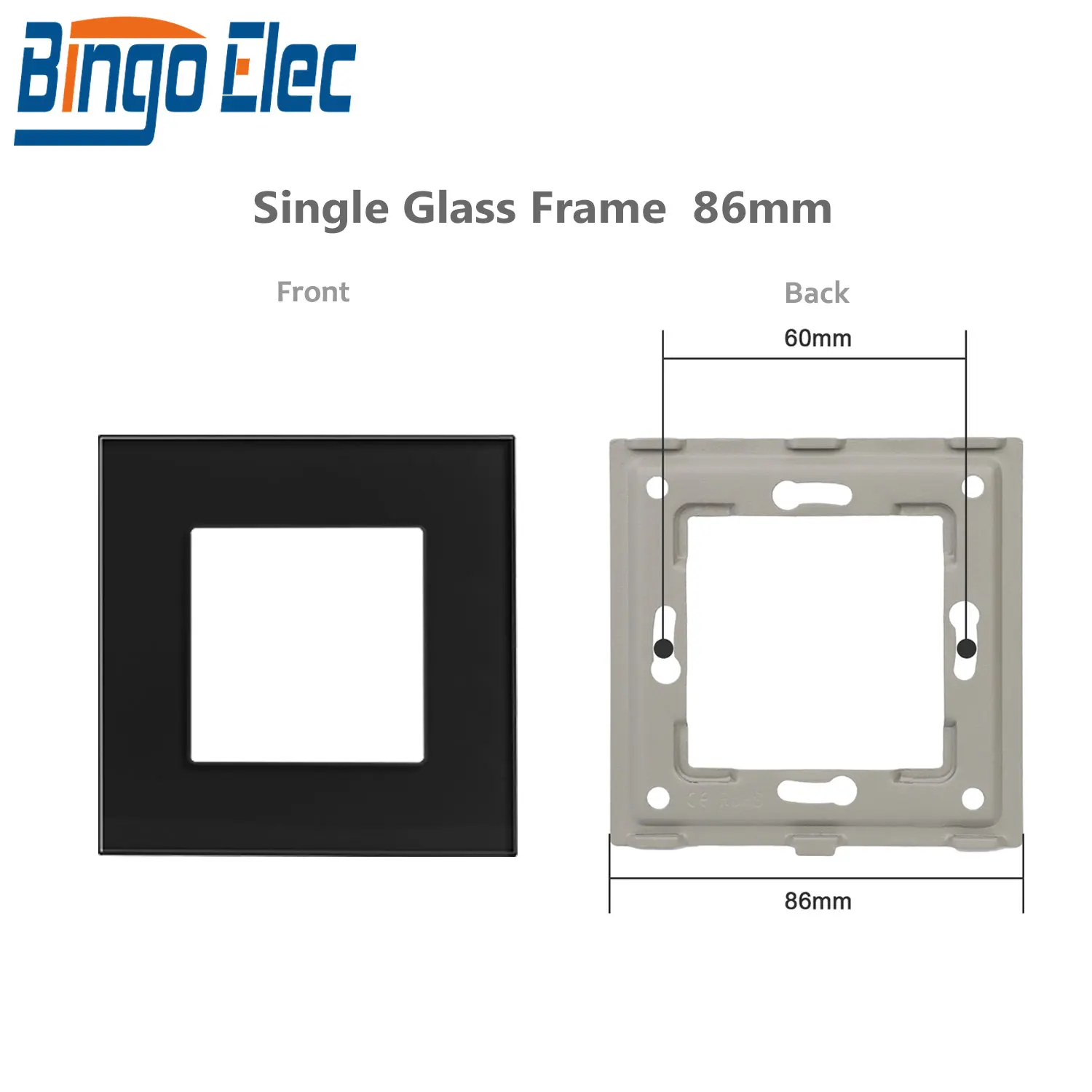 Стеклянная рамка для розеток Bingoelec 86/157/228/299 мм
Стеклянная рамка для розеток Bingoelec 86/157/228/299 мм