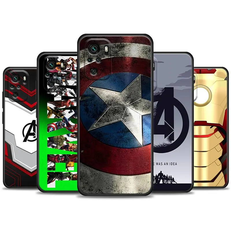 Heros Logo Marvel Coque Fundas Para Phone Case for Xiaomi Redmi Note 7 8 8T 9 9S 9T 10 11 11S 11E Pro plus 4G 5G Case Capa Para
Heros Logo Marvel Coque Fundas Para Phone Case for Xiaomi Redmi Note 7 8 8T 9 9S 9T 10 11 11S 11E Pro plus 4G 5G Case Capa Para