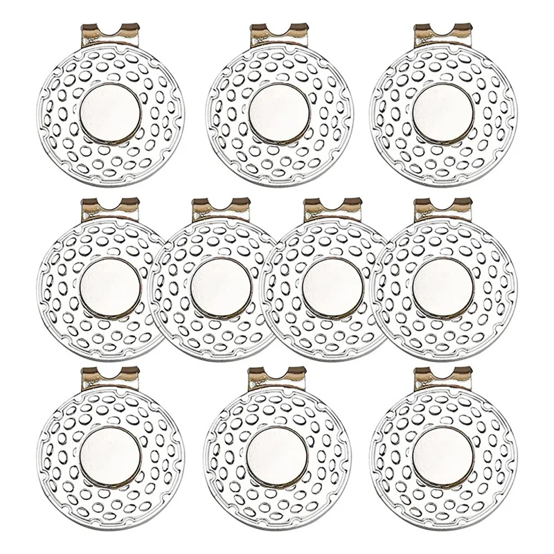 Magnetic Golf Hat Clips Ball Marker Holders for Golf Gloves Hats Bags Caps Visor Belt,Silver
Magnetic Golf Hat Clips Ball Marker Holders for Golf Gloves Hats Bags Caps Visor Belt,Silver
